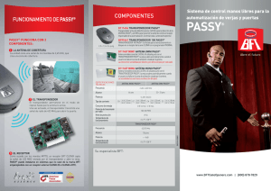 PASSY® - BFT Gate Openers