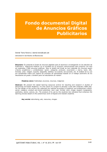 Fondo documental Digital de Anuncios Gráficos Publicitarios