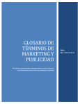 glosario de términos de marketing y publicidad