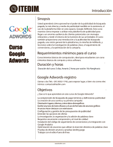 Curso google adwords