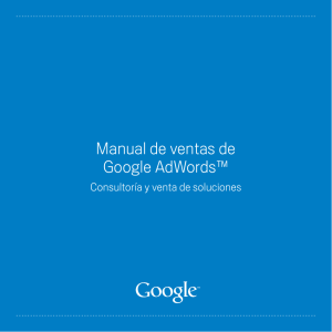 Manual de ventas de Google AdWords