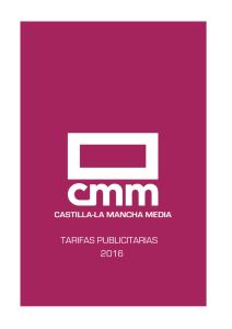 Tarifas y condiciones de contratación en Radio - Castilla