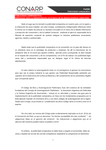 alegaciones falsas en el ejercicio del comercio&rdquo;, &ldquo;las indicaciones o