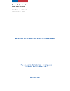 Reporte Publicidad Medioambiental