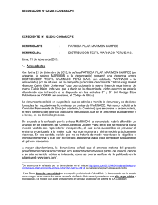 patricia pilar marimon campos denunciada