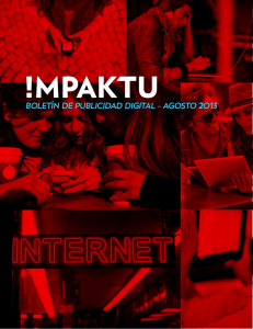 boletín de publicidad digital – agosto 2013