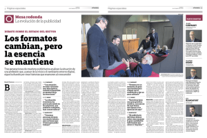 Los formatos cambian, pero la esencia se mantiene