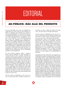 ad-público: más allá del producto - Revista Ad