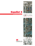 Español 3 - Ediciones Castillo