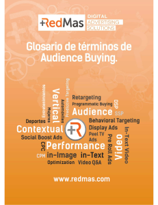 Glosario Audience Buying Redmas