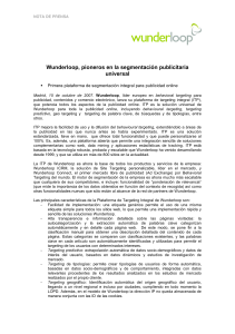 Wunderloop, pioneros en la segmentación