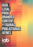 Guía Legal de Branded Content y figuras publicitarias