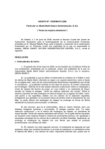 Particular vs. Media Markt.res