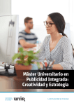 Máster Universitario en Publicidad Integrada: Creatividad y