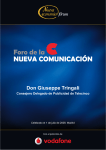 Don Giuseppe Tringali - Nueva Economía Fórum