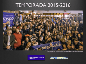 Hola mundo - Nevasport.com