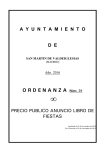 TASA Nº 31 (Libro de Fiestas) - Ayuntamiento de San Martín de