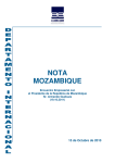 nota mozambique