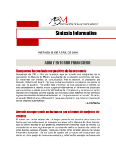 abm y entorno financiero - Asociación de Bancos de México