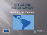 REPÚBLICA DEL ECUADOR