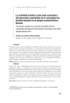 La actividad turística como base económica del desarrollo