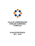 COMCAJA- PLAN ESTRATÉGICO 2011-2014