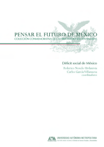 Déficit social de México - División de Ciencias Sociales y