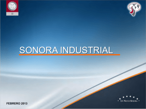SONORA INDUSTRIAL
