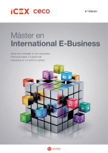 M&aacute;ster en International E-Business
