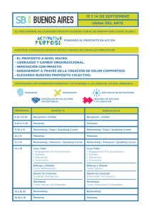 Line Up - Sustainable Brands Buenos Aires