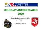 Gerardo Zambrano Uruguay Agropecuario 2020