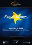 Abubakr Al Qirbi - Nueva Economía Fórum