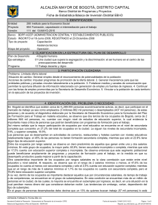 ALCALDÍA MAYOR DE BOGOTÁ, DISTRITO CAPITAL