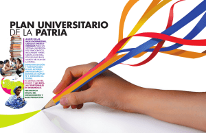 Plan de la Patria Universitario - Oficina de Planificación del Sector