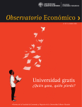 Observatorio Económico - Facultad de Economía y Negocios