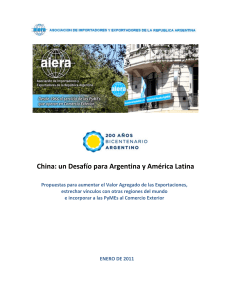 China: un Desafío para Argentina y América Latina