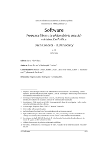 Software: Programas libres y de código abierto en la Administración