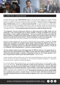 el director adam mckay - Cines Zoco Majadahonda