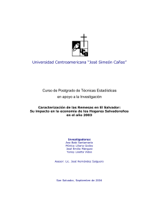Universidad Centroamericana “José Simeón Cañas” Curso