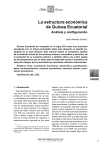 La estructura económica de Guinea Ecuatorial