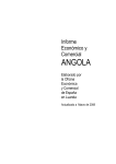Informe Económico y Comercial: Angola