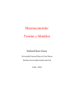 Macroeconomia Teorias y Modelos