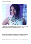 Candidada a Miss Republica Dominicana por la Provincia La