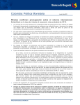 Informe Diario - Banco de Bogotá