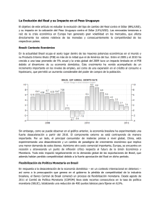 La Evolución del Real y su Impacto en el Peso Uruguayo
