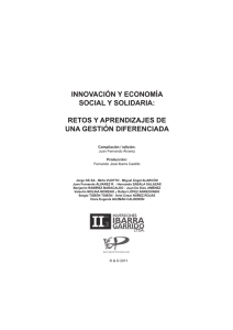 innovación y economía social y solidaria: retos y