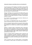 Intervención íntegra de José María Aznar en el