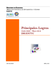 Principales Logros - Dirección General de Estadística y Censos