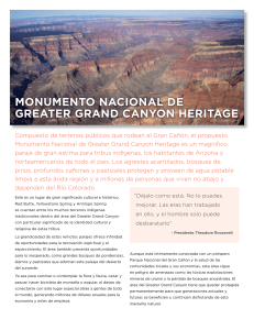 monumento nacional de greater grand canyon heritage