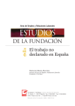 El trabajo no declarado en España - Fundación 1º de Mayo